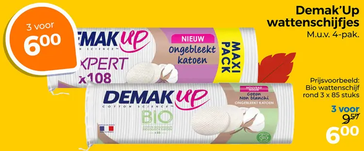 Aanbieding: Wattenschijfjes