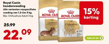 Aanbieding: Royal Canin hondenvoeding