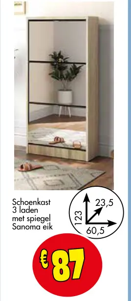 Promotie: Schoenenkast