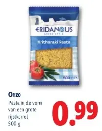 Aanbieding: Orzo Kritharaki Pasta
