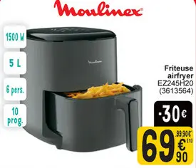 Aanbieding: Friteuse airfryer EZ245H20