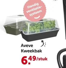 Promotie: Kweekbak