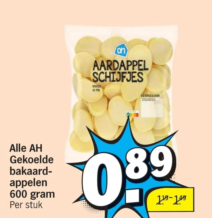 Aanbieding: Alle AH Gekoelde bakaardappelen