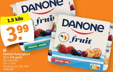 Offre: Danone fruityoghurt