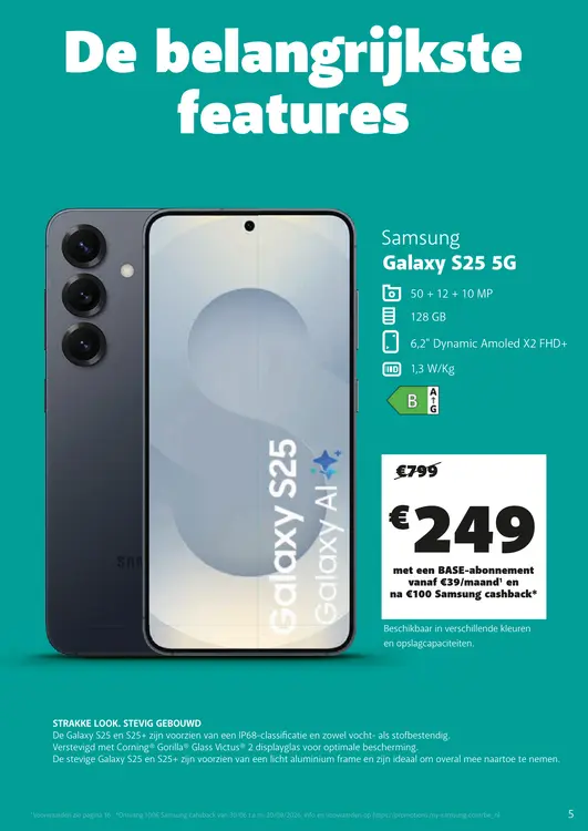 Promotie: Galaxy S25 5G