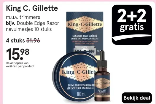 Aanbieding: King C. Gillette