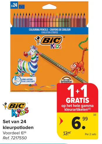 Promotie: kleurpotloden