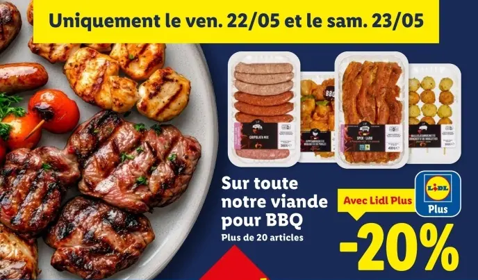 Offre: Viande pour BBQ