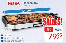 Offre: Tefal Plancha XXL