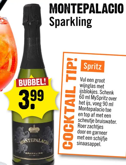 Aanbieding: Montepalacio Sparkling 75 cl