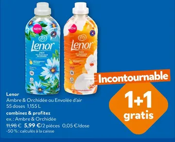Offre: Ambre & Orchidée ou Envolée d'air