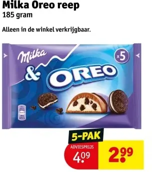 Aanbieding: Oreo reep