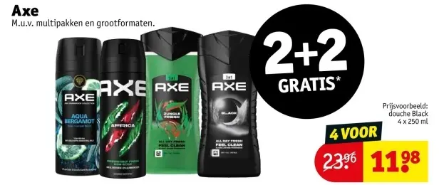 Aanbieding: Axe