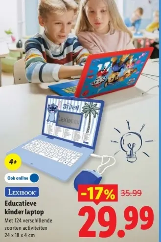 Aanbieding: Educatieve kinder laptop