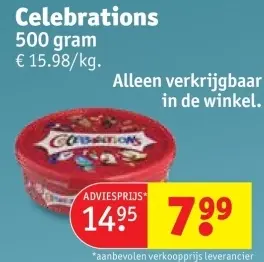 Promotie: Celebrations