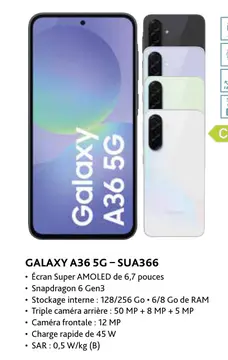 Offre: Galaxy a36 5g - sua366
