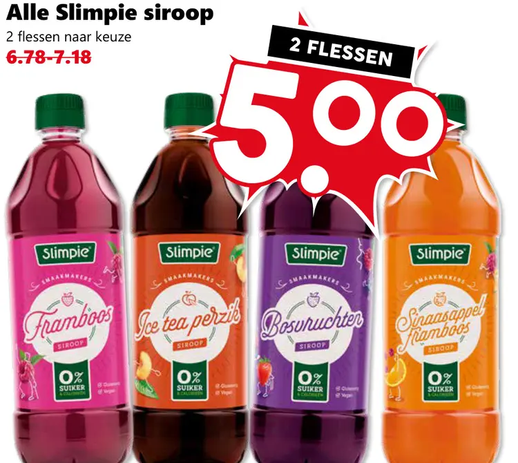 Aanbieding: Slimpie siroop