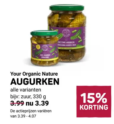 Aanbieding: Augurken