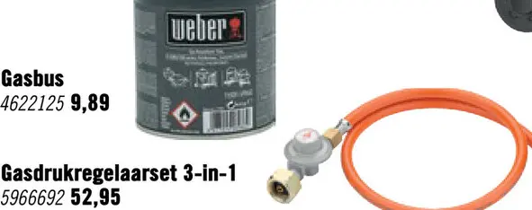 Aanbieding: WEBER® Gasbus