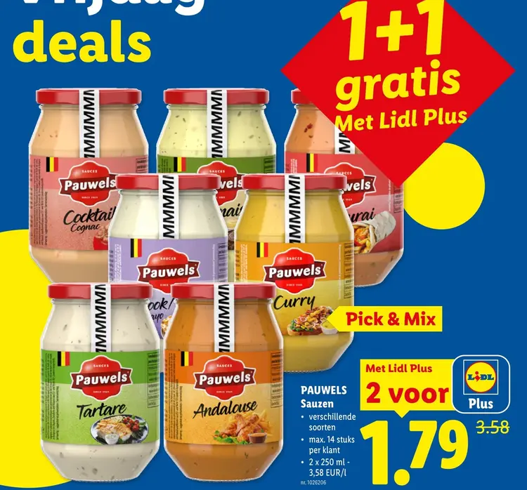 Promotie: Sauzen