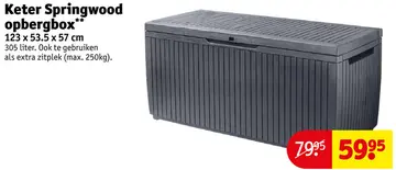 Aanbieding: Springwood opbergbox