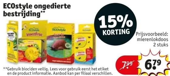 Aanbieding: Ongedierte bestrijding