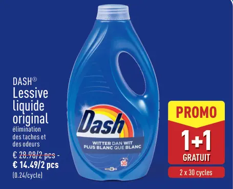 Offre: Lessive liquide original