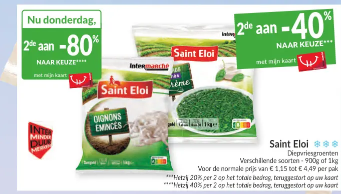 Promotie: Diepvriesgroenten