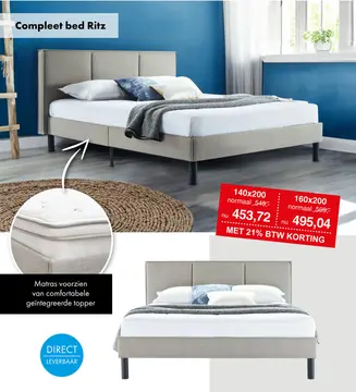 Aanbieding: Ritz bed