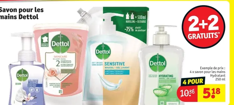 Offre: Savon pour les mains