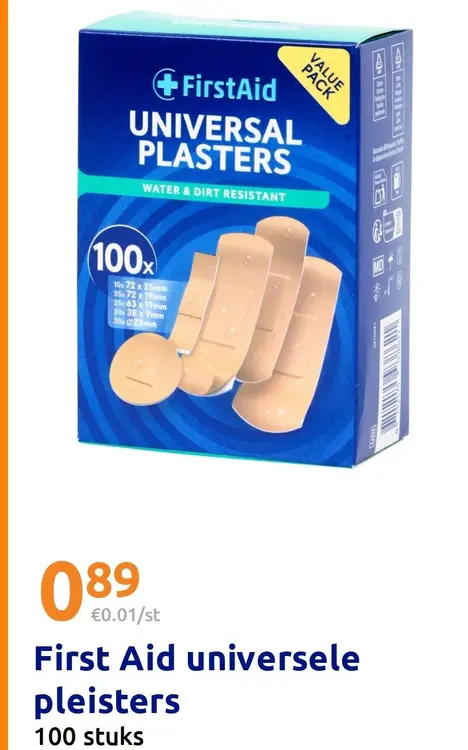 Promotie: universele pleisters