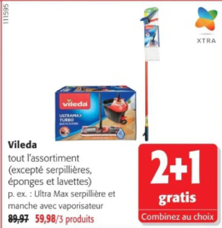 Offre: Vileda tout l'assortiment