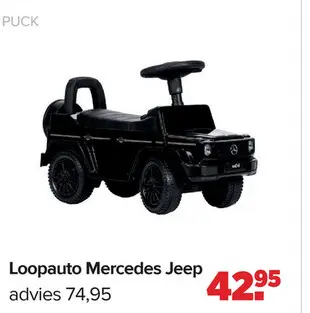 Aanbieding: Loopauto Mercedes Jeep