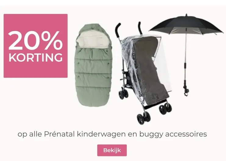 Aanbieding: kinderwagen en buggy accessoires