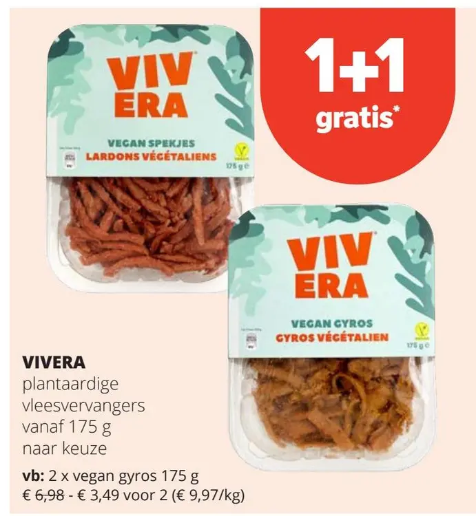 Aanbieding: plantaardige vleesvervangers