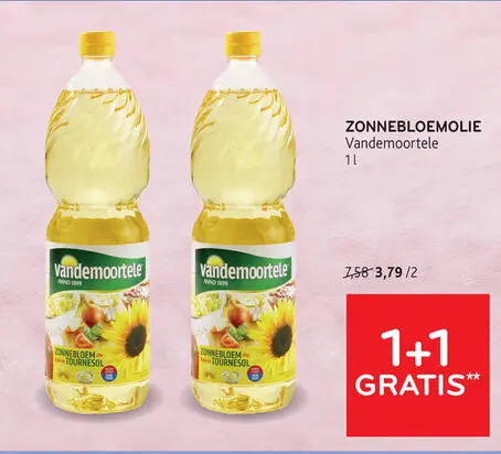 Promotie: Zonnebloemolie