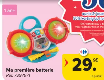 Offre: Ma première batterie