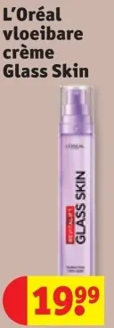 Promotie: vloeibare crème Glass Skin