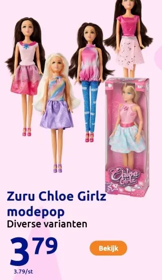 Aanbieding: Zuru Chloe Girlz modepop