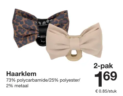 Aanbieding: Haarklem