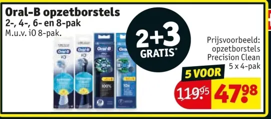 Aanbieding: opzetborstels