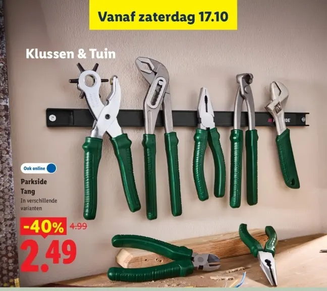 Aanbieding: Tang
