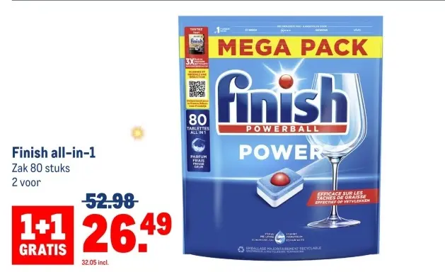 Aanbieding: Finish all-in-1
