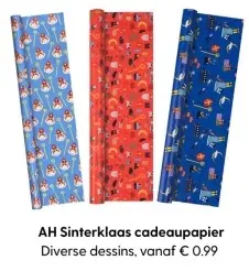 Aanbieding: Sinterklaas cadeaupapier