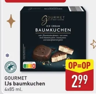 Aanbieding: IJs baumkuchen