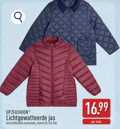 Promotie: Lichtgewatteerde jas