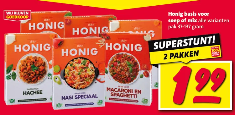 Aanbieding: Honig basis voor soep of mix