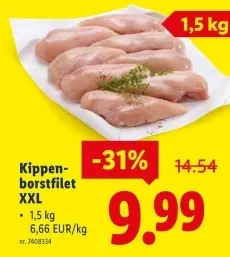 Promotie: Kippenborstfilet XXL