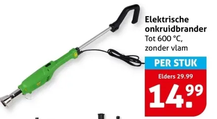 Elektrische onkruidbrander