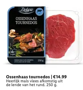 Aanbieding: Ossenhaas tournedos